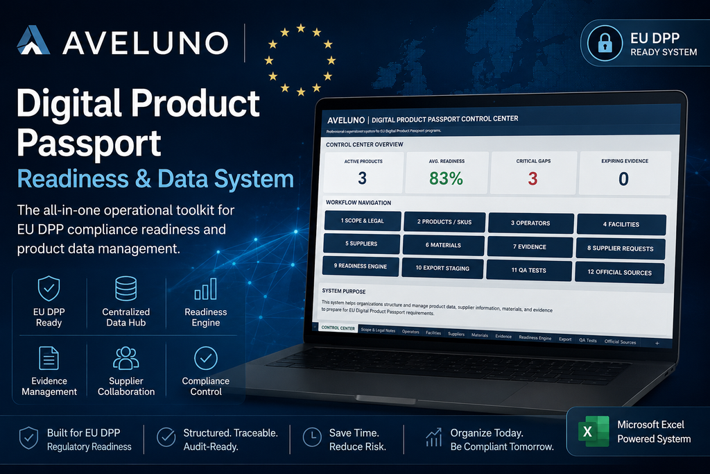 Digital Product Passport Readiness & Data System | EU DPP Toolkit