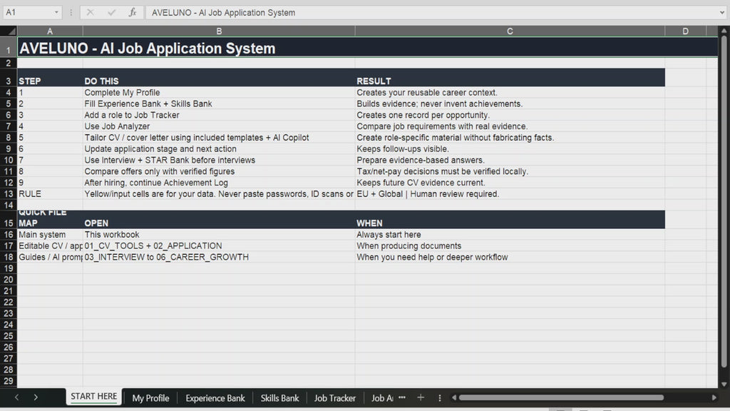 AI Job Application System | CV, Job Tracker & Interview Toolkit