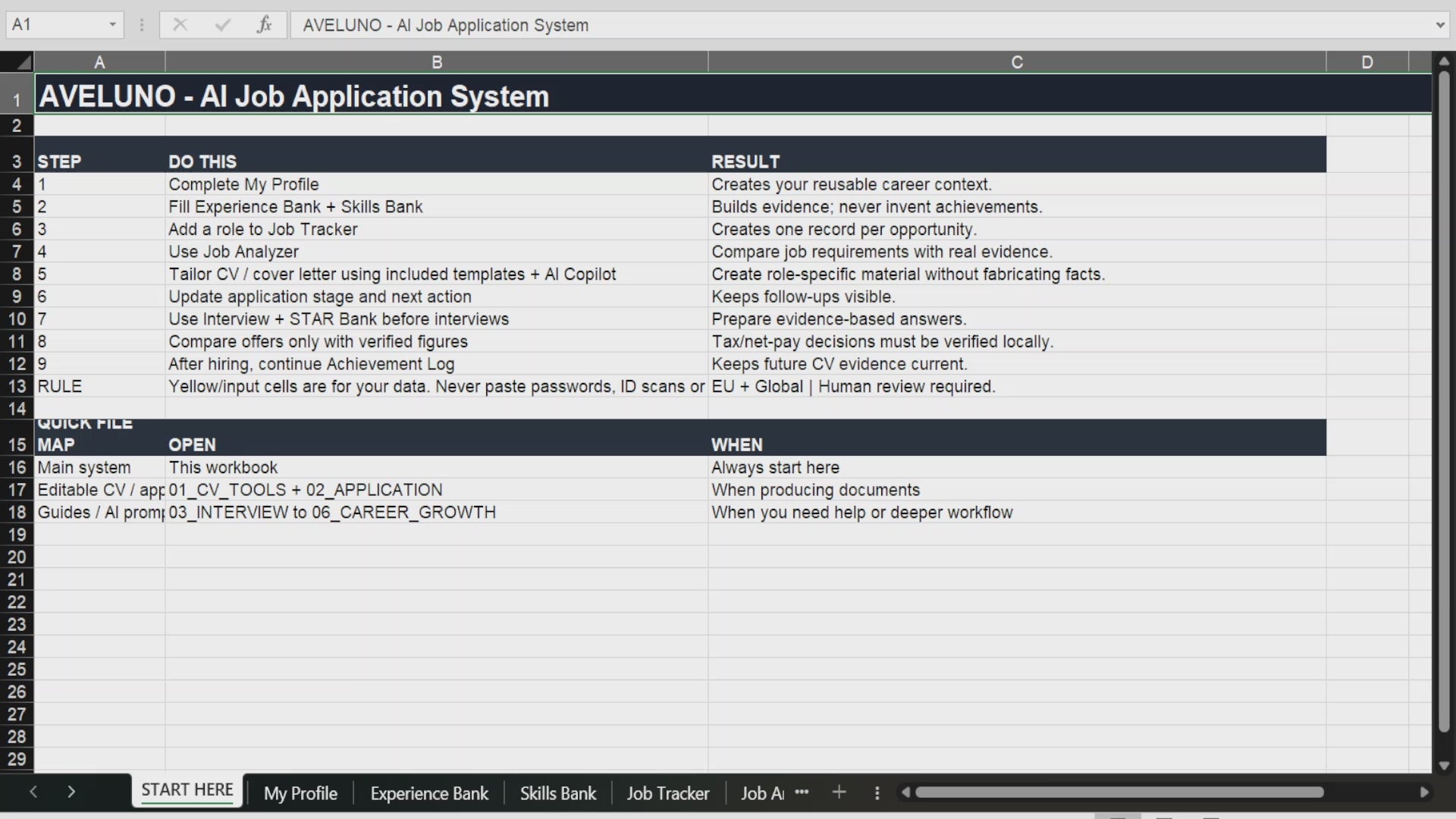 AI Job Application System | CV, Job Tracker & Interview Toolkit